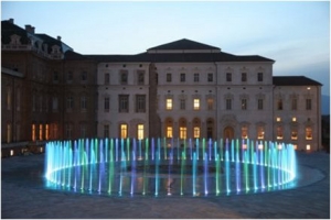 Il Teatro d&#039;Acqua della Fontana del Cervo a Venaria Reale (Torino)